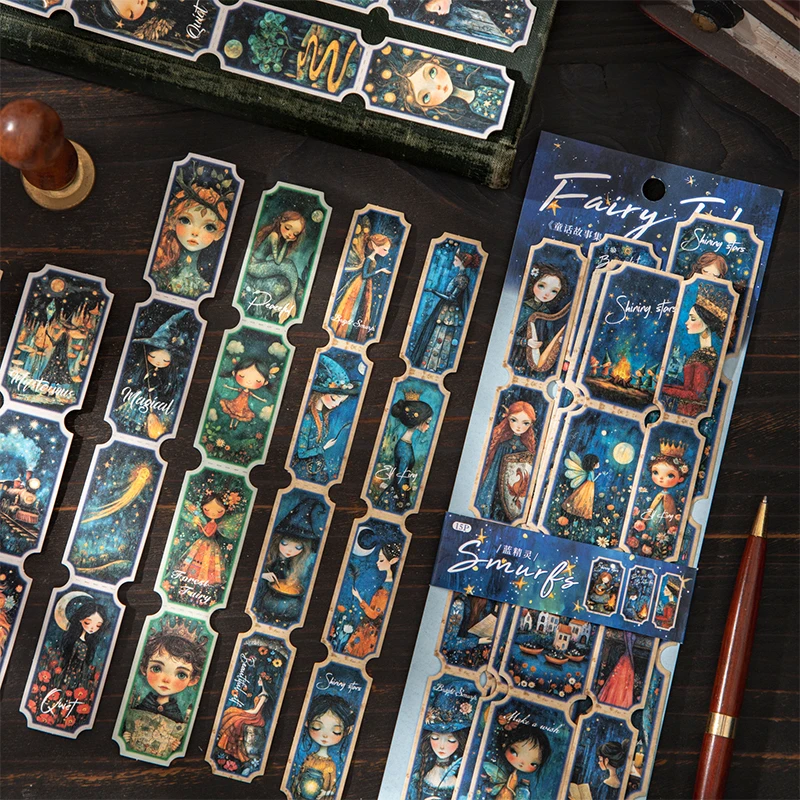 Журнал GO 15 шт., винтажные сказочные наклейки для ведения журнала, скрапбукинга, карты «сделай сам», планировщик, дневник, граффити, наклейки 
Журнал GO 15 шт., винтажные сказочные наклейки для ведения журнала, скрапбукинга, карты «сделай сам», планировщик, дневник, граффити, наклейки