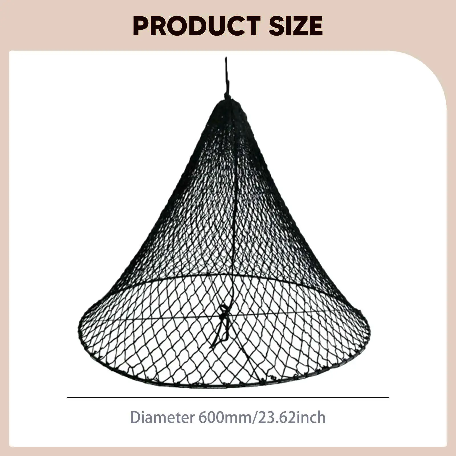Marine Daylight Signal Black Mesh Single Cone Anchor Indicator for Boat Navigation Light Marine Equipment
Marine Daylight Signal Black Mesh Single Cone Anchor Indicator for Boat Navigation Light Marine Equipment