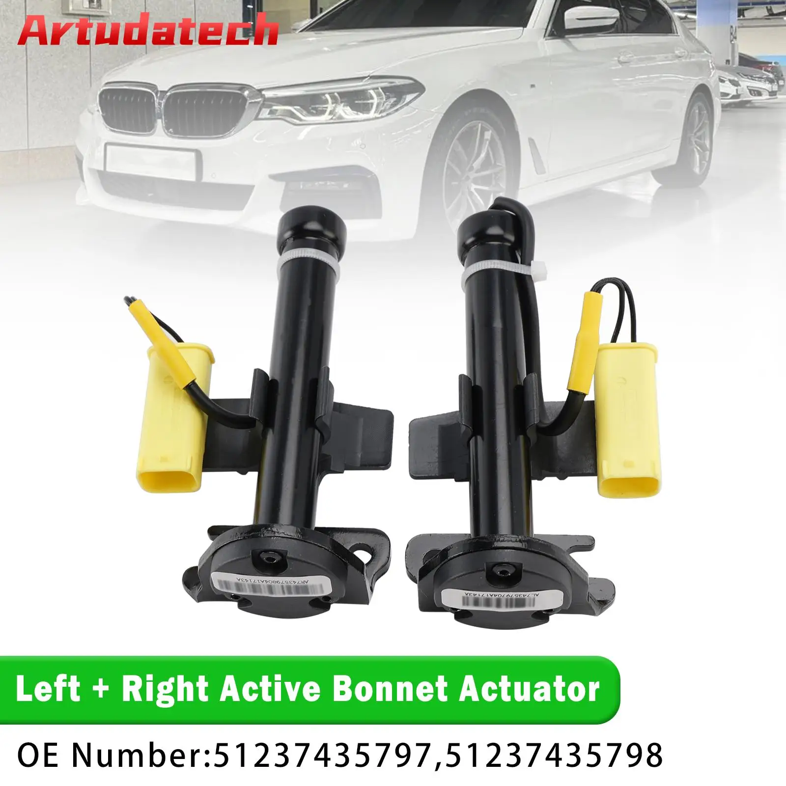 Artudatech Left + Right Active Bonnet Actuator 51237435797 For BMW 5 Series G30 2015 2016 2017 2018 2019 2020
Artudatech Left + Right Active Bonnet Actuator 51237435797 For BMW 5 Series G30 2015 2016 2017 2018 2019 2020
