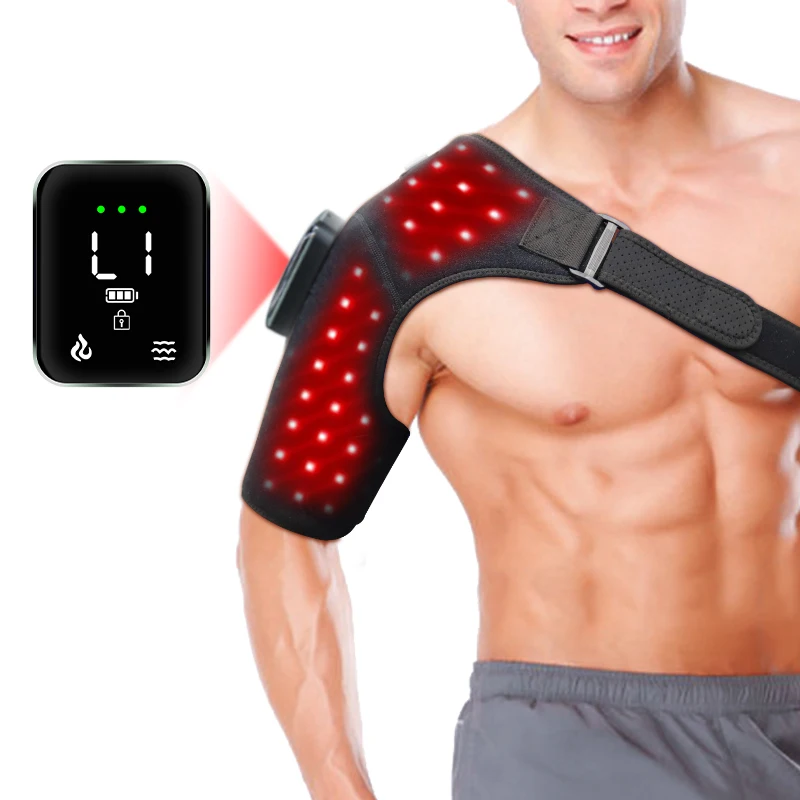 Custom 660nm 850nm Red Light Shoulder Wrap Rechargeable Red Light Therapy Shoulder Support
Custom 660nm 850nm Red Light Shoulder Wrap Rechargeable Red Light Therapy Shoulder Support