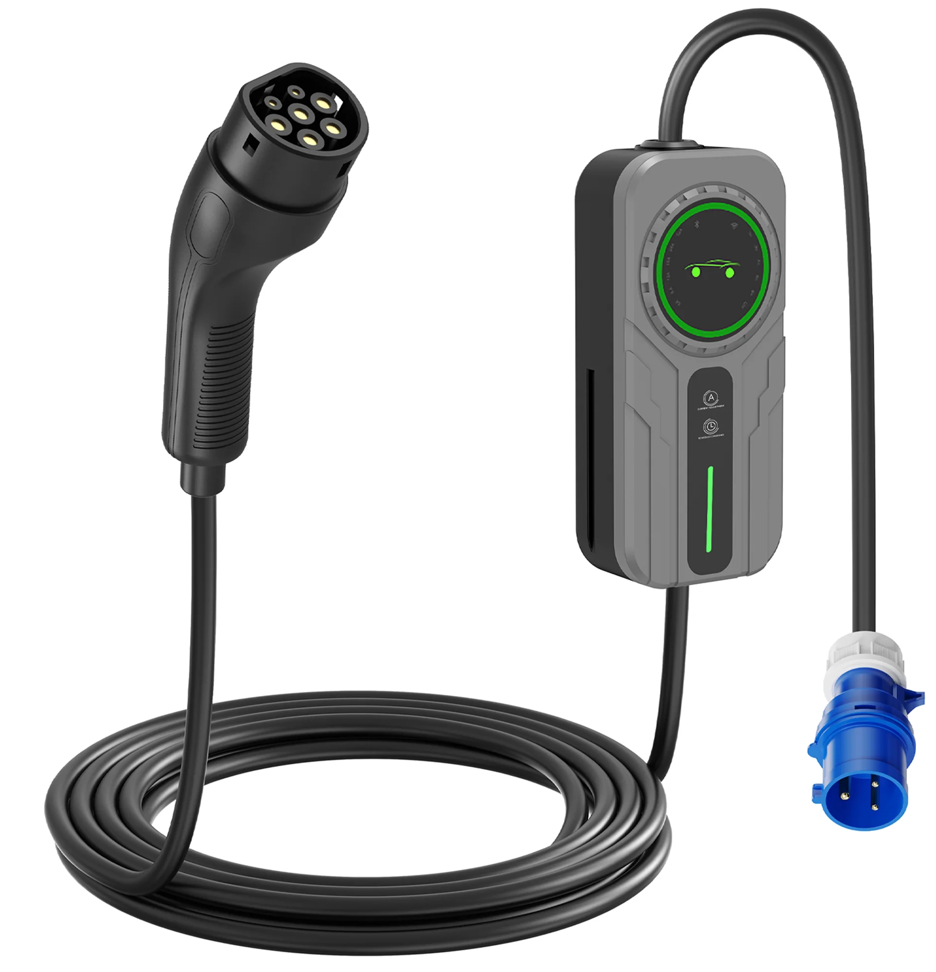 Type 2 A03 Portable EV Charger 7kW Single Phase Type 2 AC EV Charger for Home and Outdoor Use
Type 2 A03 Portable EV Charger 7kW Single Phase Type 2 AC EV Charger for Home and Outdoor Use