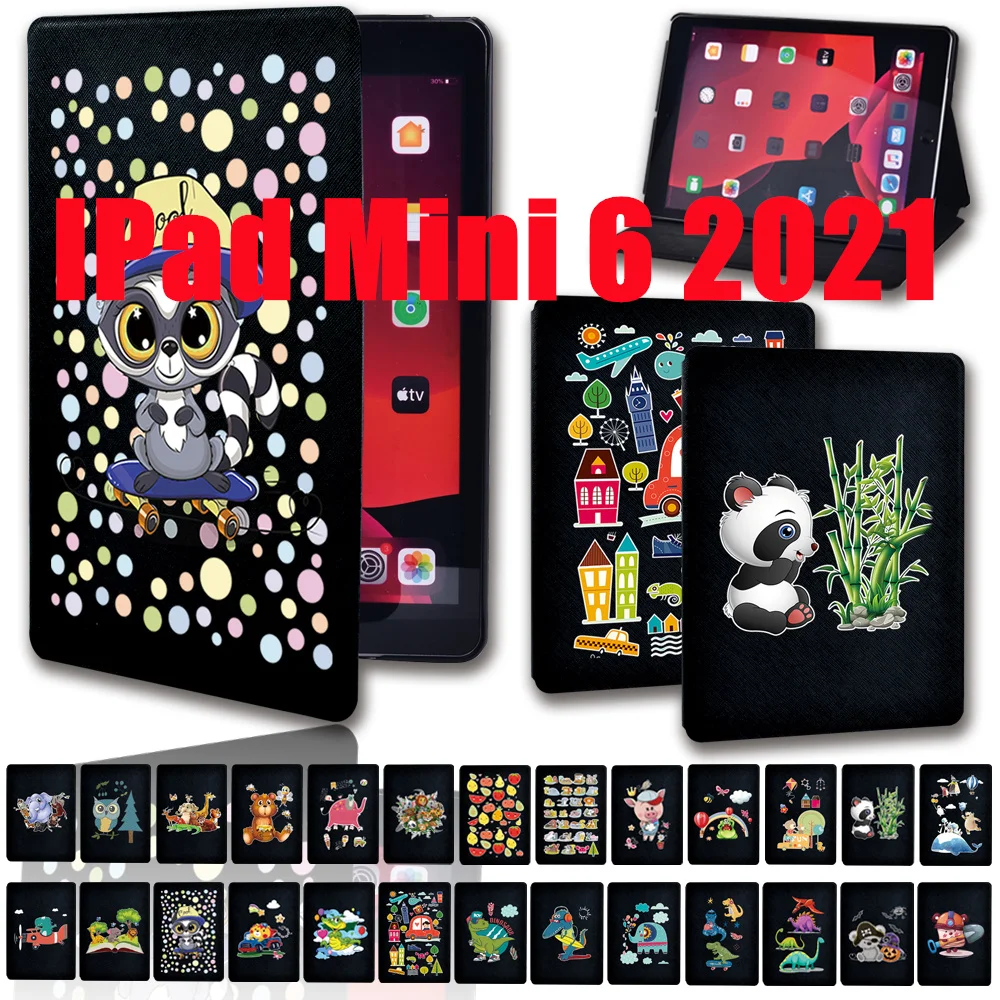 Cover for IPad Mini 6 Case for IPad Mini 6th Generation 8.3 Inch 2021 EVA Cute Pattern PU Leather Folding Case Cover
Cover for IPad Mini 6 Case for IPad Mini 6th Generation 8.3 Inch 2021 EVA Cute Pattern PU Leather Folding Case Cover