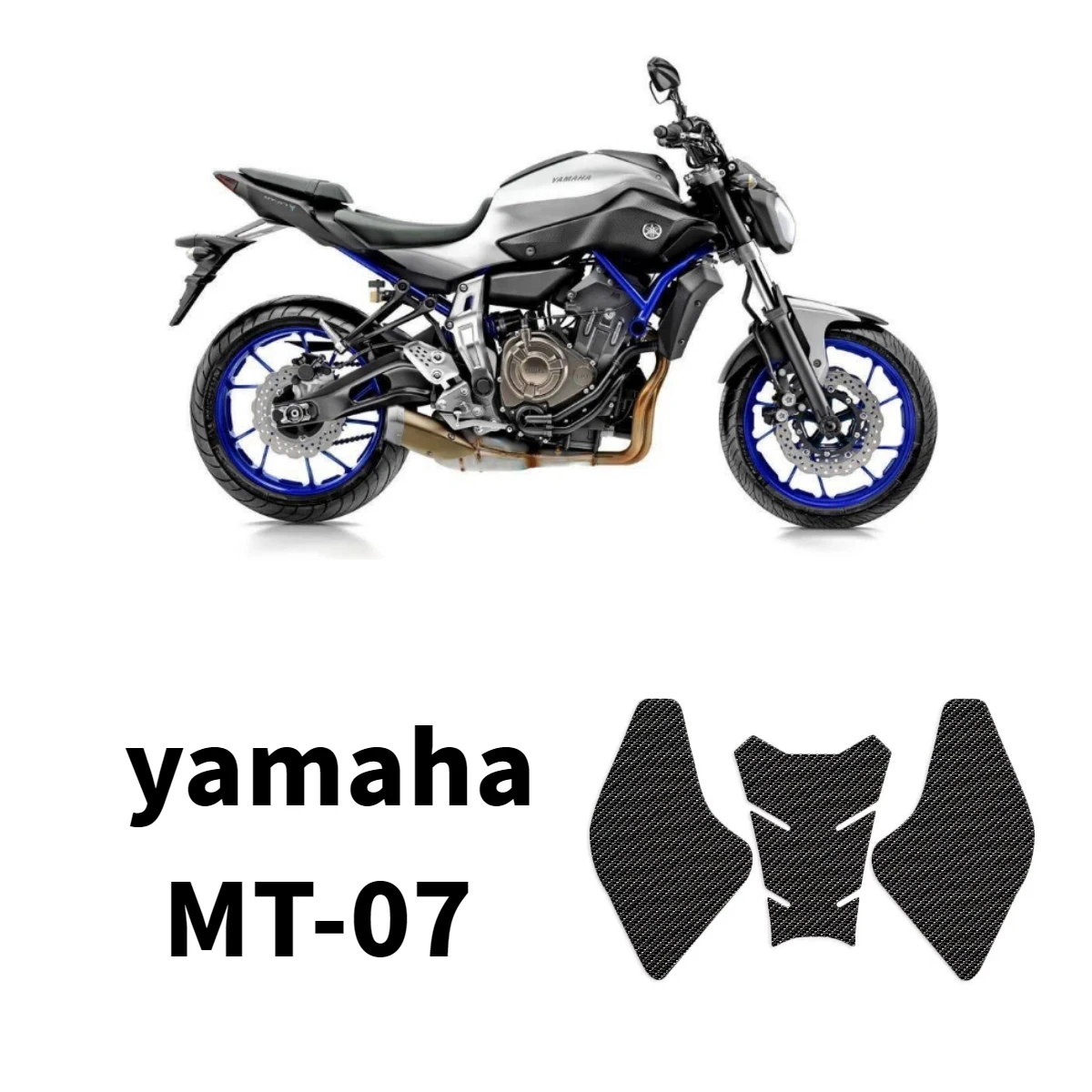 For yamaha MT-07 mt07 2021-2023 tankpad anti-slip tank pad protection stickers side tank pads traction pad motorcycle
For yamaha MT-07 mt07 2021-2023 tankpad anti-slip tank pad protection stickers side tank pads traction pad motorcycle