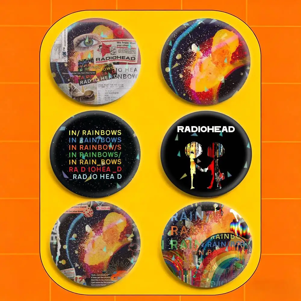 R-Radiohead In Rainbows Skin Sticker Wrap Badges Niche Design Brooch for Backpack Lapel Pins Creative Accessories
R-Radiohead In Rainbows Skin Sticker Wrap Badges Niche Design Brooch for Backpack Lapel Pins Creative Accessories