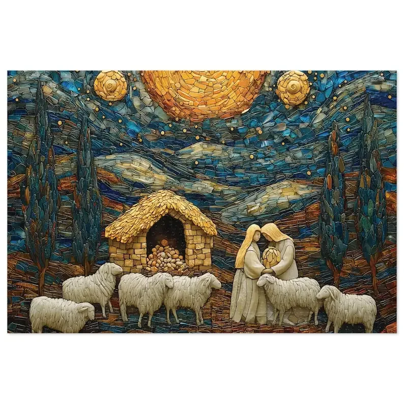 300 500 1000 Pieces Paper Puzzle Nativity Christmas Scene Jigsaw Puzzle Premium Quality Perfect for Home Decor and Family Gift
300 500 1000 Pieces Paper Puzzle Nativity Christmas Scene Jigsaw Puzzle Premium Quality Perfect for Home Decor and Family Gift