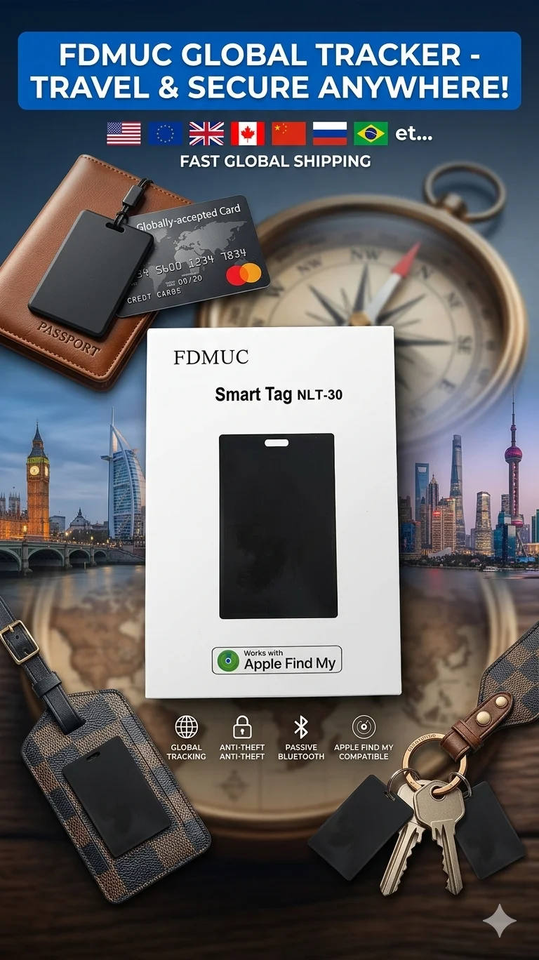 iOS Charging Tracking Location Wallet Tracker Card - Waterproof GPS Locator Compatible with Apple Find My
iOS Charging Tracking Location Wallet Tracker Card - Waterproof GPS Locator Compatible with Apple Find My