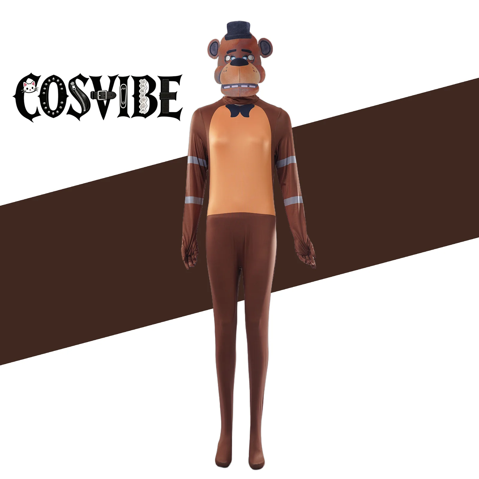 Cartoon Teddy Bear Bodysuit Cosplay Costume Halloween Performance Game Role-Playing Server Outfit Adult Unisex
Cartoon Teddy Bear Bodysuit Cosplay Costume Halloween Performance Game Role-Playing Server Outfit Adult Unisex
