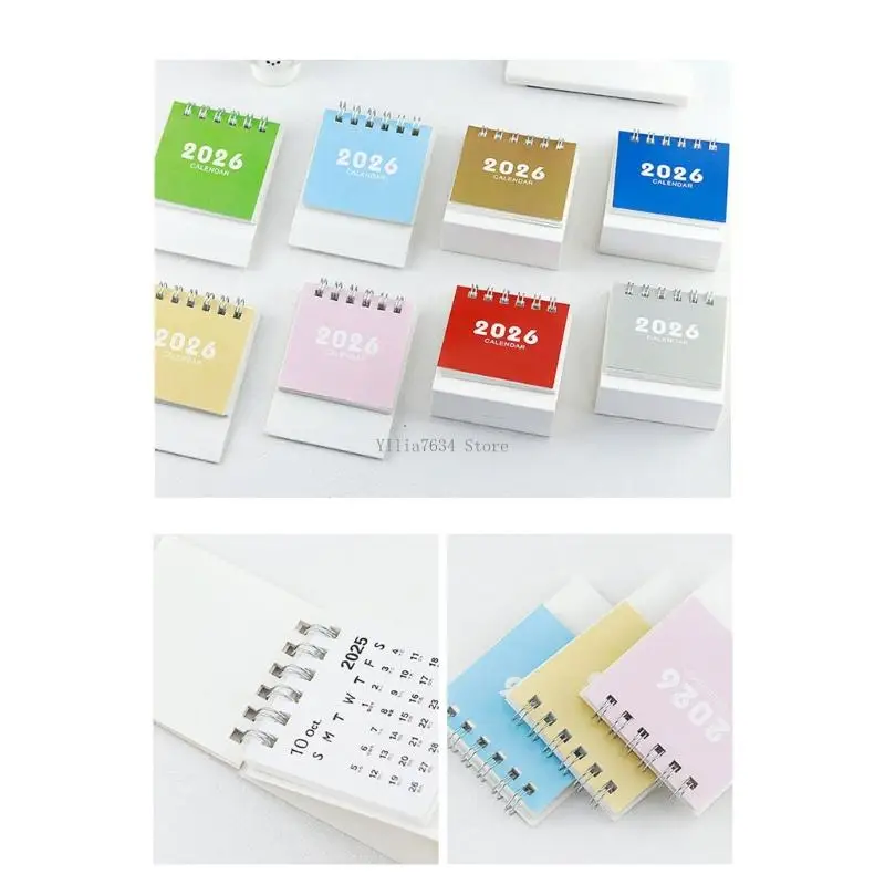 2026 Desk Calendar Переплет с двумя календарями 17-месячного бумаги от 08/2025 до 12/2026
2026 Desk Calendar Переплет с двумя календарями 17-месячного бумаги от 08/2025 до 12/2026