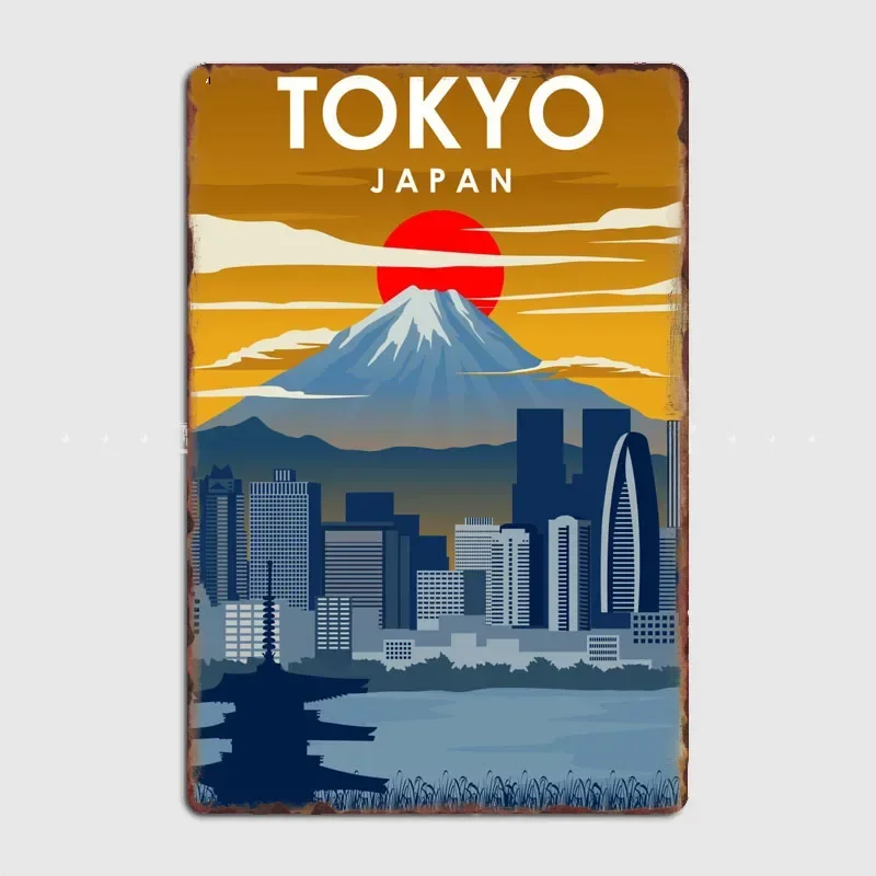 Tourist Attraction Tokyo Japan Travel Poster Wall Art Metal Painting Vintage Garden Tin Sign Home Decor Room Decoration
Tourist Attraction Tokyo Japan Travel Poster Wall Art Metal Painting Vintage Garden Tin Sign Home Decor Room Decoration
