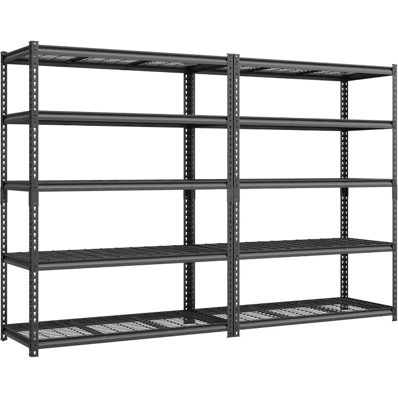 SONGMICS 5-Tier Storage Shelves, Heavy-Duty Garage Shelving, Adjustable Shelving Unit, Steel Shelf, Boltless Assembly
SONGMICS 5-Tier Storage Shelves, Heavy-Duty Garage Shelving, Adjustable Shelving Unit, Steel Shelf, Boltless Assembly