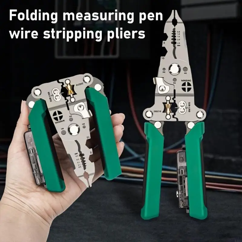 KXRA Sturdy Wire Strippers Accessory Multifunction Electrical Tool For Electricians
KXRA Sturdy Wire Strippers Accessory Multifunction Electrical Tool For Electricians