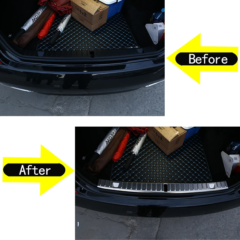 For BMW 7 Series G11 G12 2016-2018 Stainless Steel Car Trunk Built-In Rear Guard Plate Rear Bumper Guard Plate Cover Trim
For BMW 7 Series G11 G12 2016-2018 Stainless Steel Car Trunk Built-In Rear Guard Plate Rear Bumper Guard Plate Cover Trim