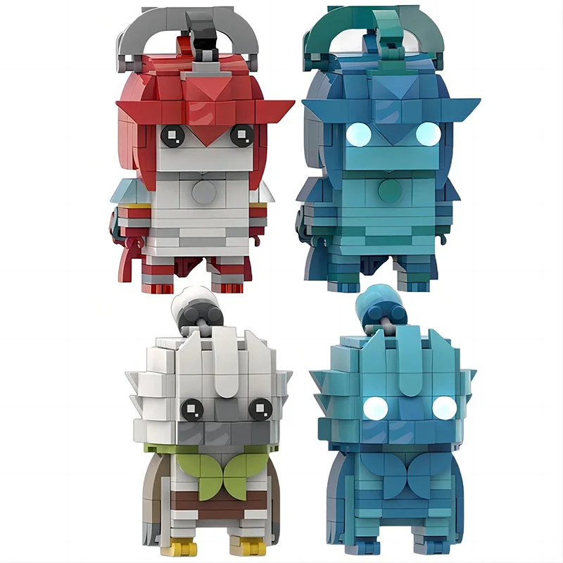 MOC creative toy square head boy model children bricks hobby collection gift
MOC creative toy square head boy model children bricks hobby collection gift