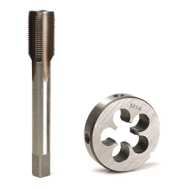 High Quality Tap Die Tap Practical HSS Right Hand Round Screw Tapping Thread 2pcs Threading Accessories Tool Bit
High Quality Tap Die Tap Practical HSS Right Hand Round Screw Tapping Thread 2pcs Threading Accessories Tool Bit