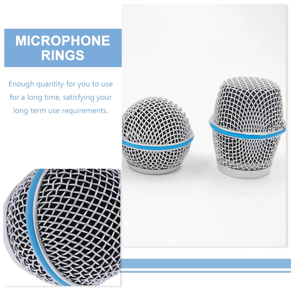 10 Pcs Microphone Grille Seal Rings Replacement Protection Accessories Professional Wired Mic Rubber Long Term Use
10 Pcs Microphone Grille Seal Rings Replacement Protection Accessories Professional Wired Mic Rubber Long Term Use