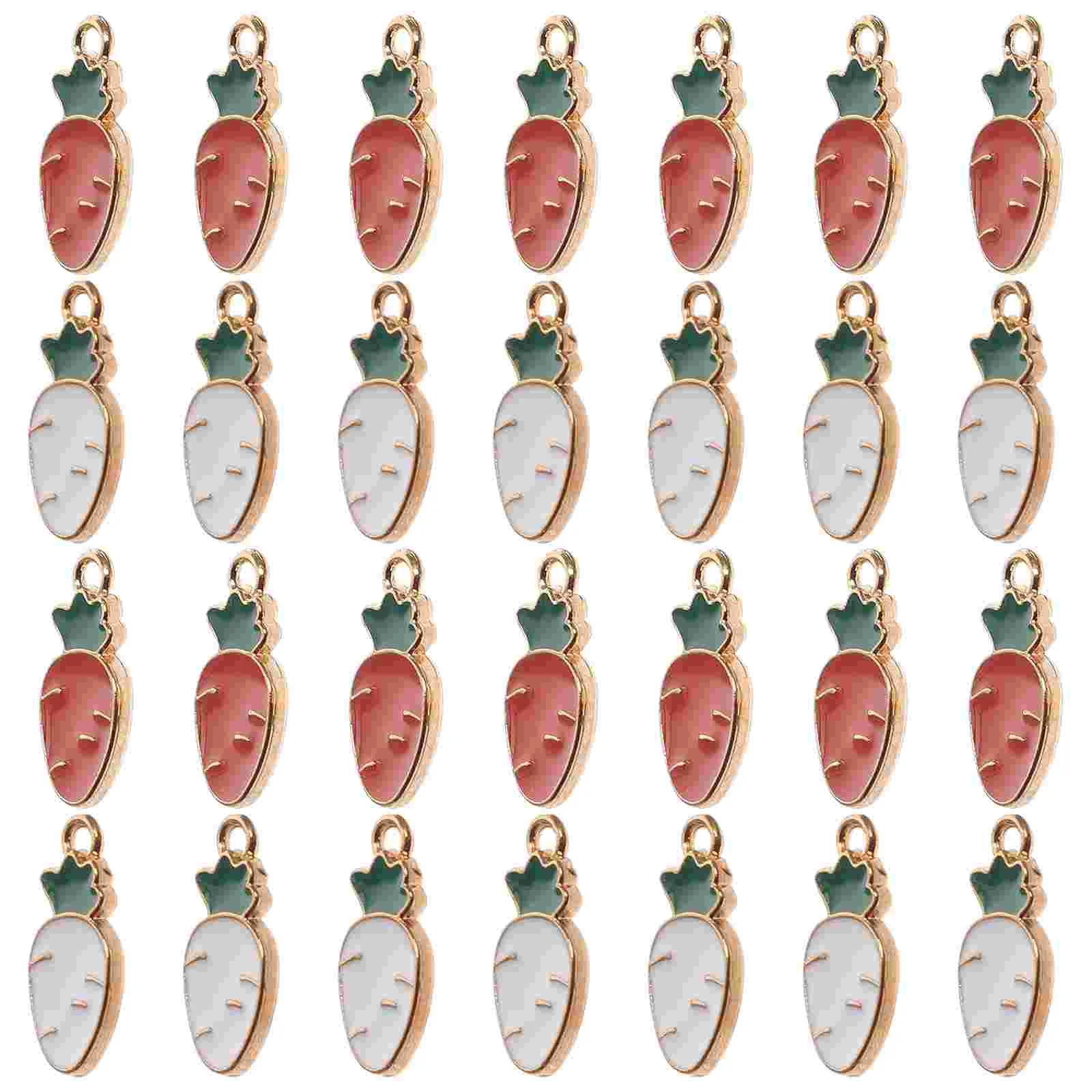 30pcs Alloy Jewelry Charms Carrot Pendant Craft Accessories Enamel Colorful Necklace Bracelet Making Lightweight
30pcs Alloy Jewelry Charms Carrot Pendant Craft Accessories Enamel Colorful Necklace Bracelet Making Lightweight