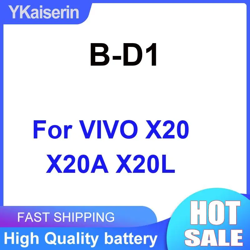 3245 мАч B-D1 для Vivo X20 X20A X20L Высокопроизводительный аккумулятор для мобильного телефона
3245 мАч B-D1 для Vivo X20 X20A X20L Высокопроизводительный аккумулятор для мобильного телефона