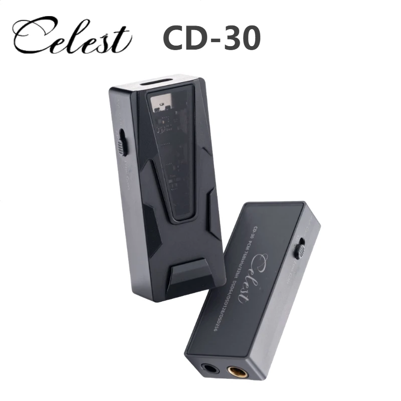 Kinera Celest CD-30 Portable DAC Amp Dual CS43131 USB-C HiFi Headphone Amplifier 3.5mm 4.4mm Balanced DSD256 PCM 32bit/384kHz
Kinera Celest CD-30 Portable DAC Amp Dual CS43131 USB-C HiFi Headphone Amplifier 3.5mm 4.4mm Balanced DSD256 PCM 32bit/384kHz
