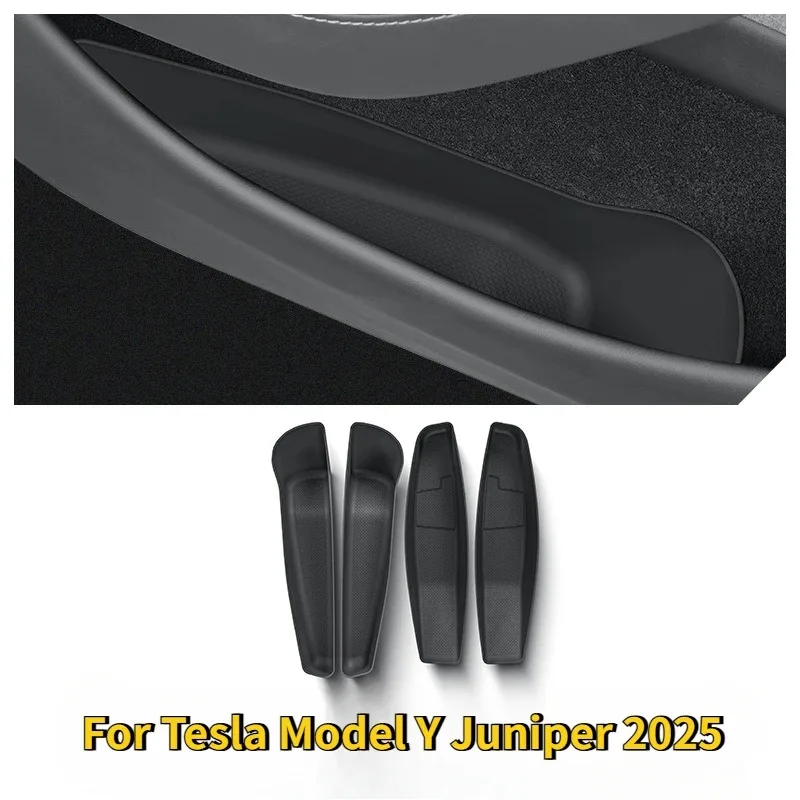 For Tesla Model Y 2025 Launch Juniper Car Door Side Storage Box Front Rear TPE Door Storage Organizer Tray Interior Accessories
For Tesla Model Y 2025 Launch Juniper Car Door Side Storage Box Front Rear TPE Door Storage Organizer Tray Interior Accessories