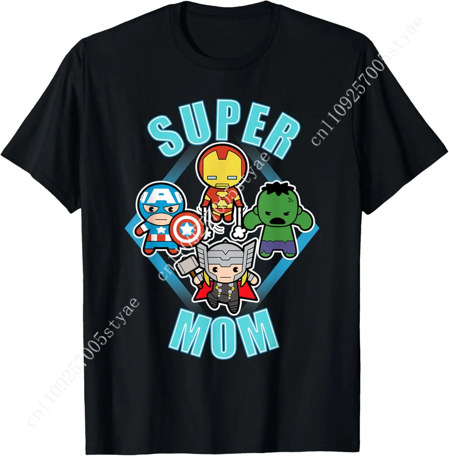 Marvel Comics Classic Mother's Day Kawaii Avengers Super Mom T-Shirt cosplay
Marvel Comics Classic Mother's Day Kawaii Avengers Super Mom T-Shirt cosplay