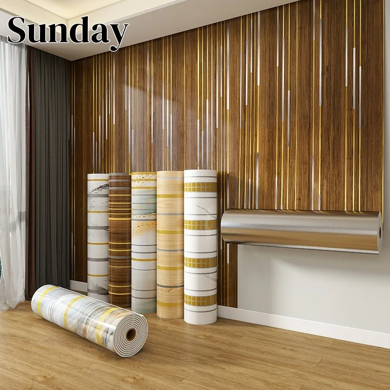 Настенные обои с решеткой из искусственного дерева, украшение для дома, отслаивающаяся и прилипающая контактная бумага, обои из ПВХ с золотым тиснением для стен спальни
Настенные обои с решеткой из искусственного дерева, украшение для дома, отслаивающаяся и прилипающая контактная бумага, обои из ПВХ с золотым тиснением для стен спальни