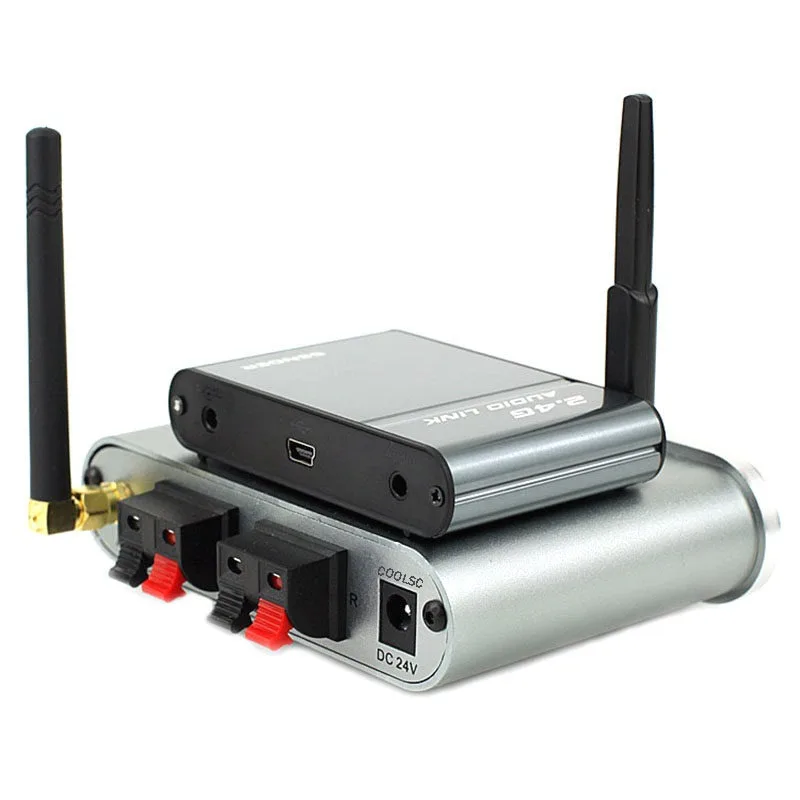 5.1 Channel Wireless Audio Transmitter 5.8G with 50W Amplifier Receiver for Home Theater Surround Rear Speaker System
5.1 Channel Wireless Audio Transmitter 5.8G with 50W Amplifier Receiver for Home Theater Surround Rear Speaker System