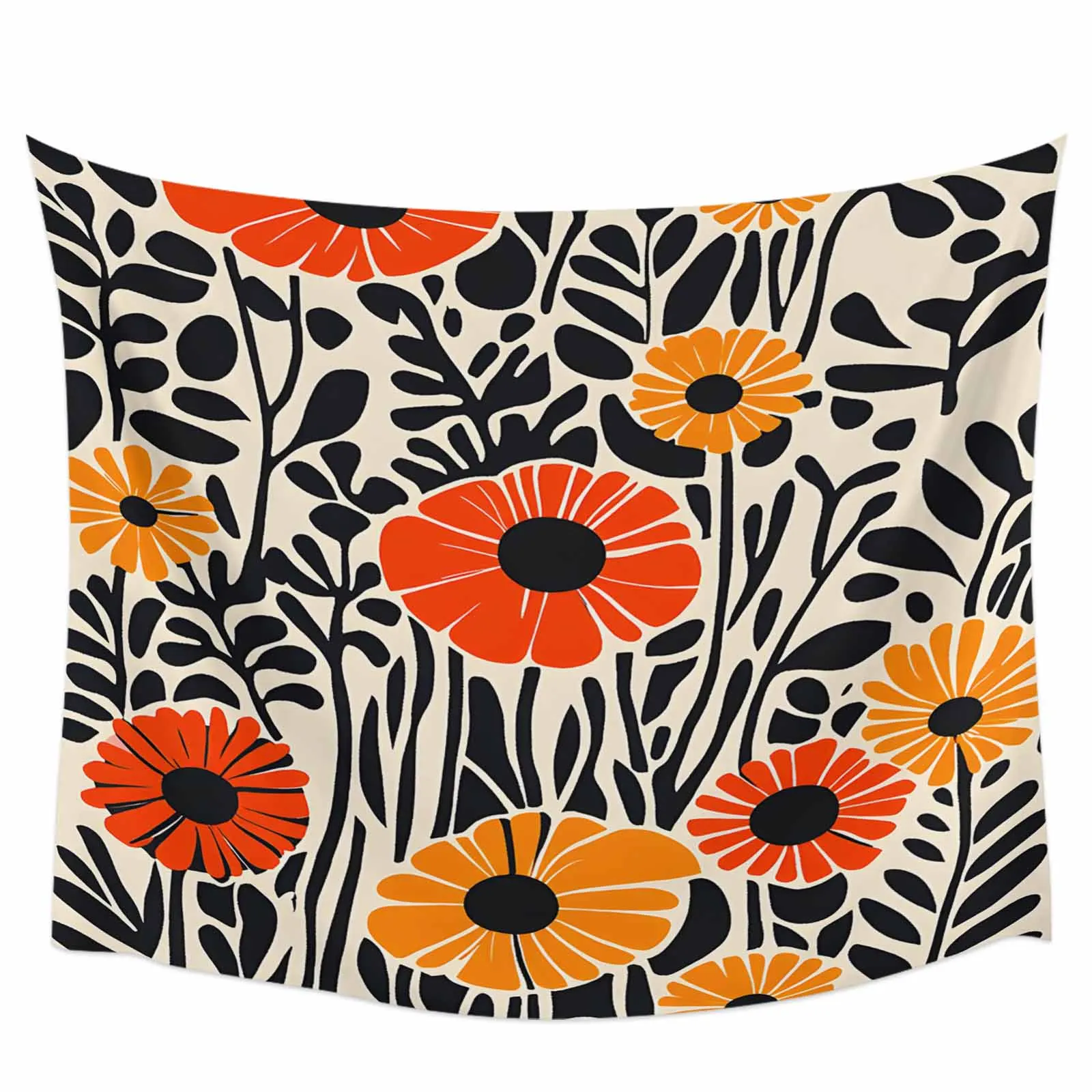 Abstract Black Orange Flower Tapestry Wall Hanging Custom Boho Decoration Wall Tapestry Home Decor Hanging Cloth
Abstract Black Orange Flower Tapestry Wall Hanging Custom Boho Decoration Wall Tapestry Home Decor Hanging Cloth
