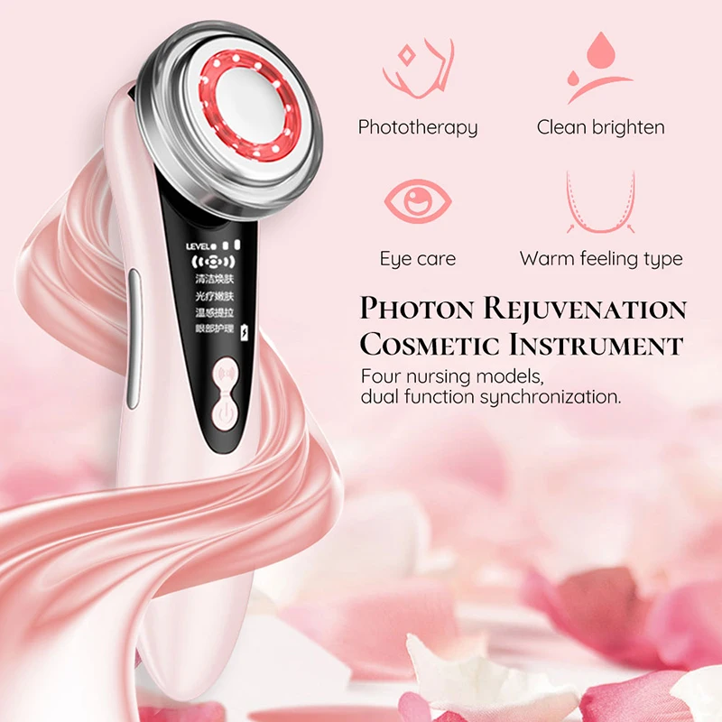 5 in1 Face Massager RF Microcurrent Mesotherapy Electroporation LED Skin Rejuvenation Remover Wrinkle Lifting Beauty Tool
5 in1 Face Massager RF Microcurrent Mesotherapy Electroporation LED Skin Rejuvenation Remover Wrinkle Lifting Beauty Tool