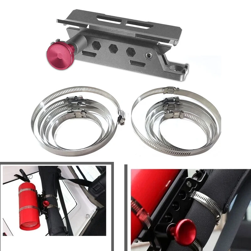 Adjustable Car Extinguisher Mount Holder Quick Release Bracket for Jeep Wrangler LJ JK ATV/UTV Fire
Adjustable Car Extinguisher Mount Holder Quick Release Bracket for Jeep Wrangler LJ JK ATV/UTV Fire