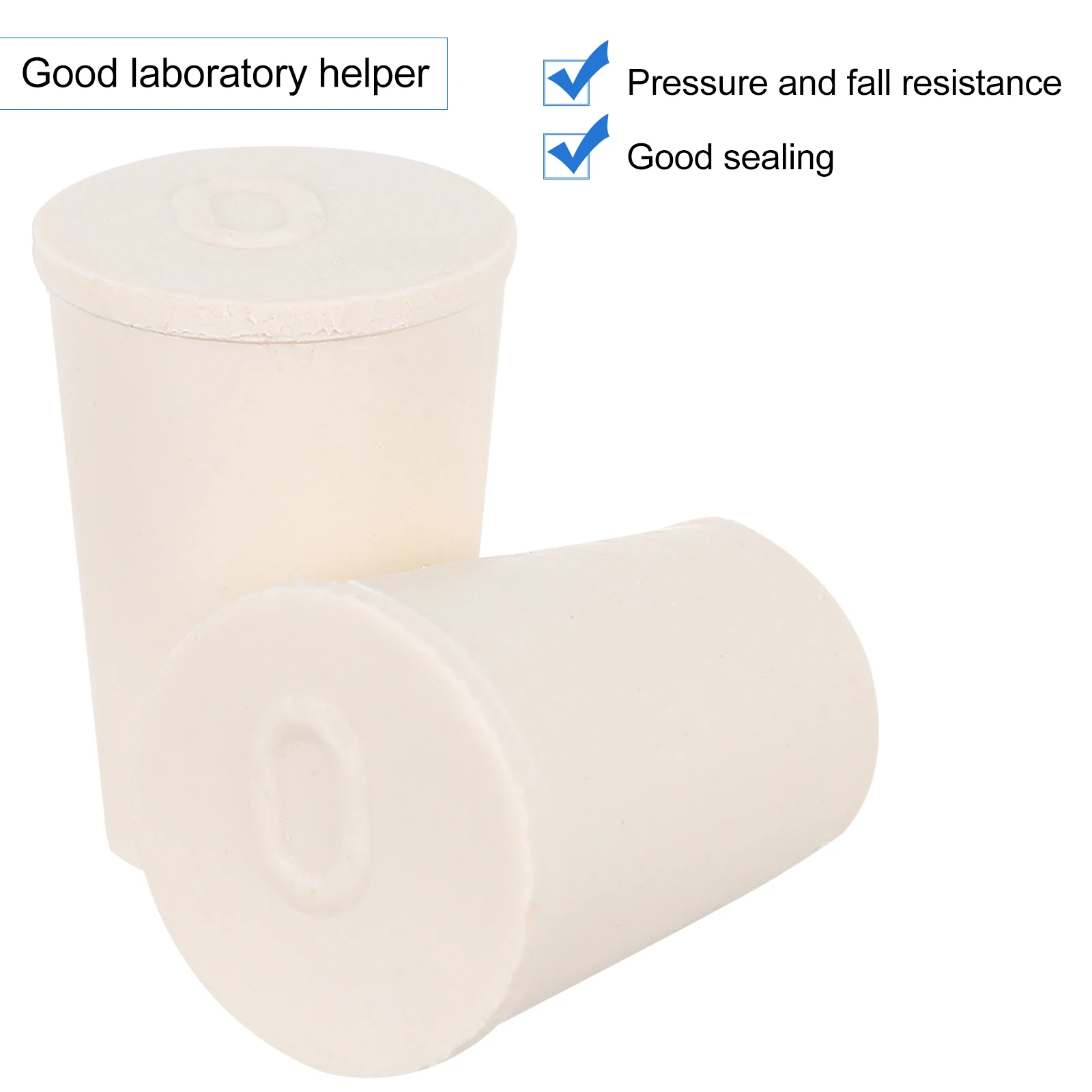 50 Pcs Rubber Plug Tapered Flask Sealing Bottle Stopper Laboratory Test Tubes Plugs Solid
50 Pcs Rubber Plug Tapered Flask Sealing Bottle Stopper Laboratory Test Tubes Plugs Solid
