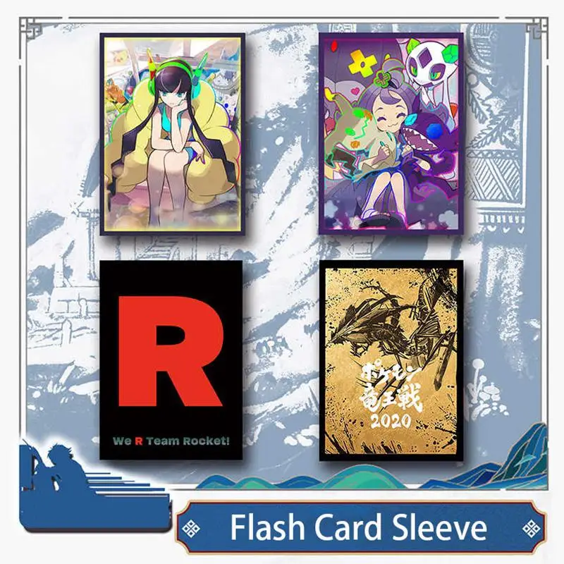 60pcs/set Acerola Elesa Eternatus Rocket Team Flash Card Sleeve PTCG Anime Game Collection Card Protective Cover Gift 67*92mm
60pcs/set Acerola Elesa Eternatus Rocket Team Flash Card Sleeve PTCG Anime Game Collection Card Protective Cover Gift 67*92mm