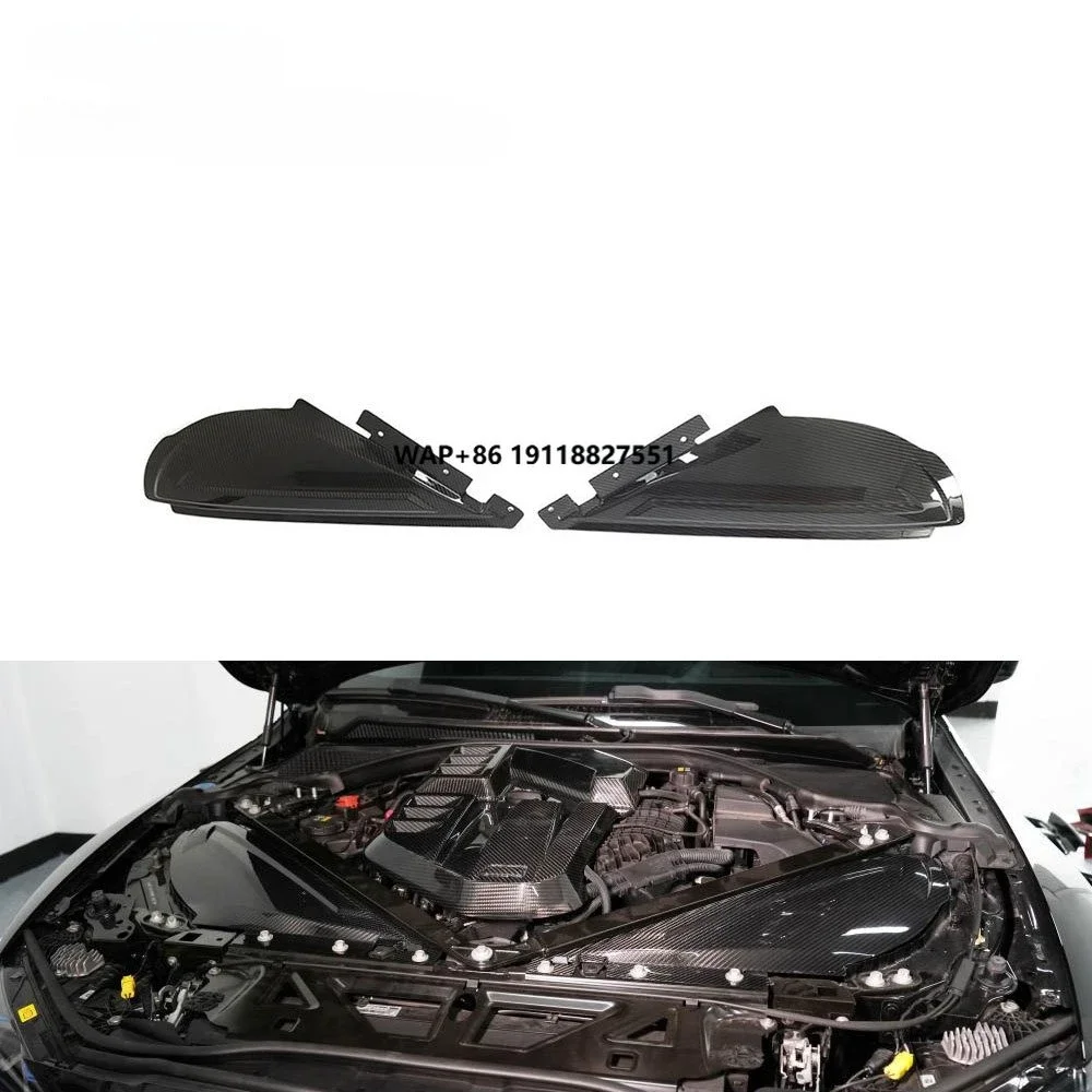 Dry Carbon Fiber G82 M4 Radiator Cover Cooling Slam Panel for G8x M3 G82 G83 M4 Competition 2020-2023
Dry Carbon Fiber G82 M4 Radiator Cover Cooling Slam Panel for G8x M3 G82 G83 M4 Competition 2020-2023