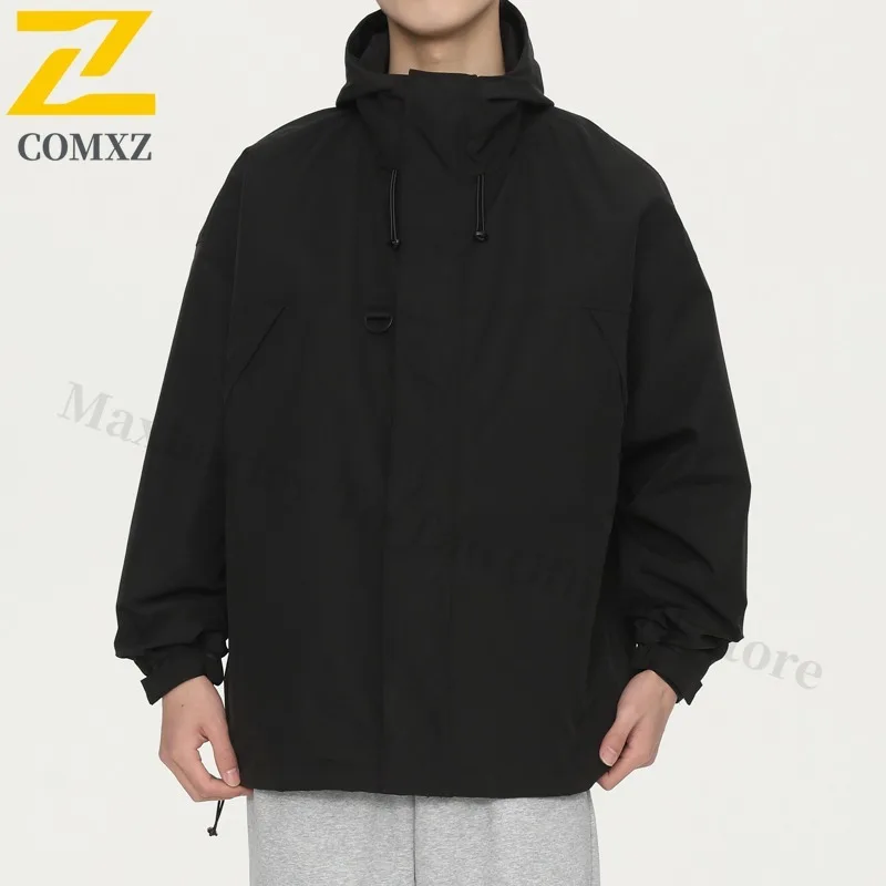 Men's Hooded Windbreaker Outdoor Jackets Spring Autumn Waterproof Windproof Loose Fit Outdoor Coat Hiking Camping Casual Stylish
Men's Hooded Windbreaker Outdoor Jackets Spring Autumn Waterproof Windproof Loose Fit Outdoor Coat Hiking Camping Casual Stylish