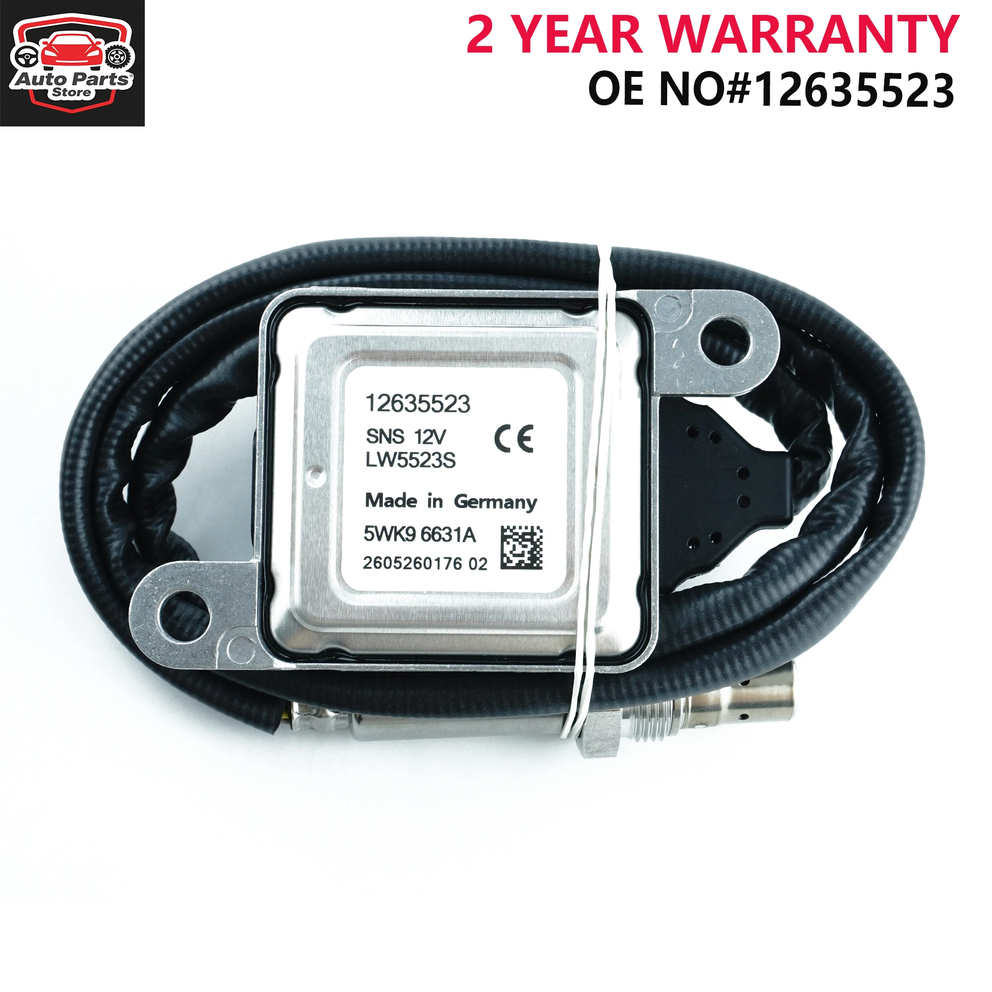 12635523 5WK96631A High Quality Nitrogen Oxide NOX Sensor For GMC Chevrolet Silverado 6.6L 2010-2014
12635523 5WK96631A High Quality Nitrogen Oxide NOX Sensor For GMC Chevrolet Silverado 6.6L 2010-2014