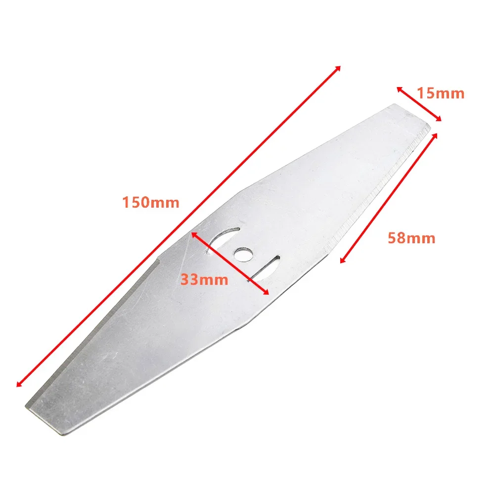 Brand New Durable And Practical Saw Blade Lawn Mower 150mm Length 3-hole Accessories Agriculture Steel Wasteland Reclamation
Brand New Durable And Practical Saw Blade Lawn Mower 150mm Length 3-hole Accessories Agriculture Steel Wasteland Reclamation