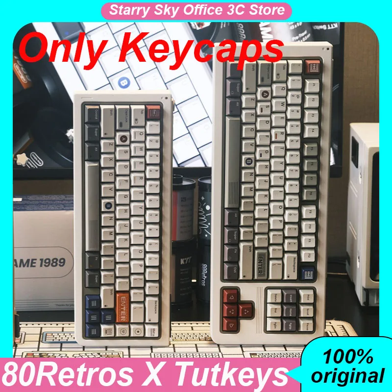 80 Retros X Tutkeys GAME 1989 Набор клавишных колпачков DIY Механическая клавиатура Ретро Английский Японский ПК Аксессуары Колпачки для клавиш GAMEBOY 
80 Retros X Tutkeys GAME 1989 Набор клавишных колпачков DIY Механическая клавиатура Ретро Английский Японский ПК Аксессуары Колпачки для клавиш GAMEBOY
