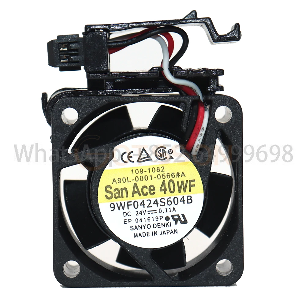 new for 9WF0424S604B A90L-0001-0566#A DC 24V 0.11A 3-Wire 40x40x20mm Server Cooling Fan
new for 9WF0424S604B A90L-0001-0566#A DC 24V 0.11A 3-Wire 40x40x20mm Server Cooling Fan