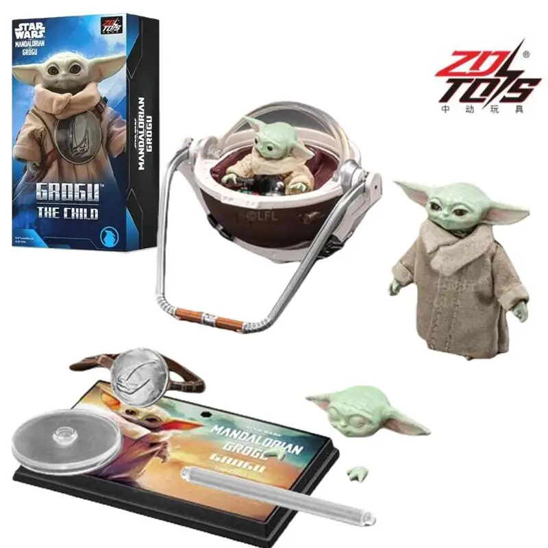 1/10 Star Wars 20cm Action Figures ZD Toys Mandalorian Grogu Darth Vader Joint Movable Desk Ornament Collectible Gift Toys
1/10 Star Wars 20cm Action Figures ZD Toys Mandalorian Grogu Darth Vader Joint Movable Desk Ornament Collectible Gift Toys