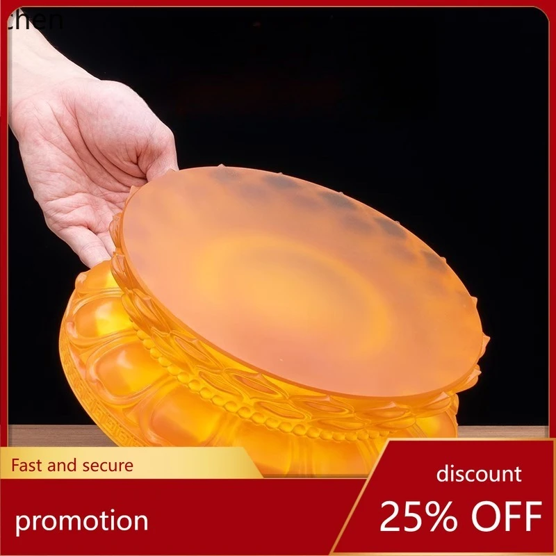 Cz glazed lotus base elevated buddha statue display - round pedestal for wealth god, guanyin, and other buddhist statues - home
Cz glazed lotus base elevated buddha statue display - round pedestal for wealth god, guanyin, and other buddhist statues - home