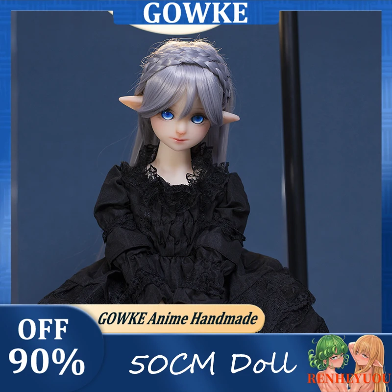 GOWKE 50CM High Quality Anime BJD Doll Handmade Outfits Smooth Movable Joints
GOWKE 50CM High Quality Anime BJD Doll Handmade Outfits Smooth Movable Joints