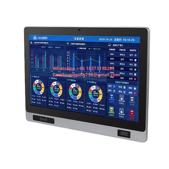 HMI Smart Terminal 21.5 Inch Embedded Panel PC Touch Screen NFC QR Code Reader for Win10/11 Android Linux IPC
HMI Smart Terminal 21.5 Inch Embedded Panel PC Touch Screen NFC QR Code Reader for Win10/11 Android Linux IPC