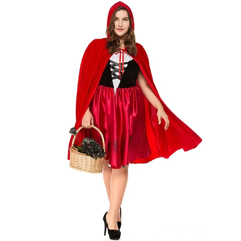 Traditional Bavarian Beer Girl Cloak Dress Halloween Costume Women's Ethnic Wear Stage Performance Outfit Red Riding Hood
Traditional Bavarian Beer Girl Cloak Dress Halloween Costume Women's Ethnic Wear Stage Performance Outfit Red Riding Hood