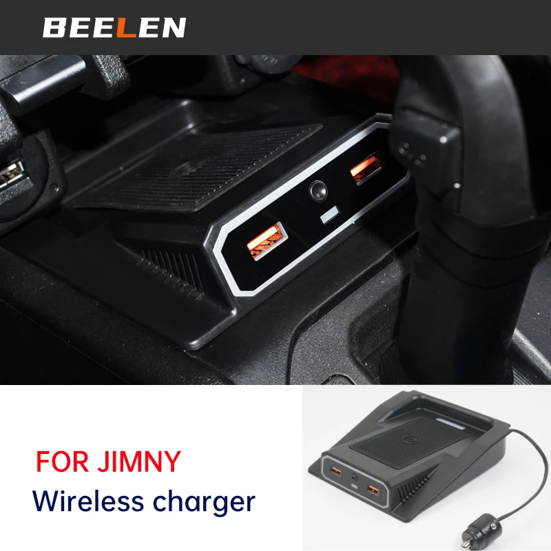 Car Phone Holder Wireless Charger with 2 Ports For Suzuki Jimny JB64 Sierra JB74W 2019 2020 Dual USB Car Charger Adapter
Car Phone Holder Wireless Charger with 2 Ports For Suzuki Jimny JB64 Sierra JB74W 2019 2020 Dual USB Car Charger Adapter