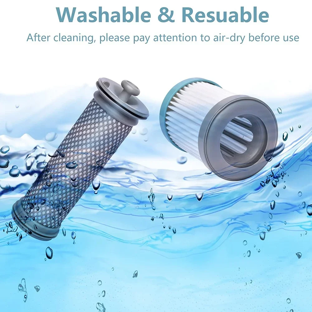A47T For Tineco A10 A11 Hero, A10 A11 Master PURE ONE S11, Cordless Vacuum Cleaner, 2 Pre Filters & 2 Vacuum HEPA Filters
A47T For Tineco A10 A11 Hero, A10 A11 Master PURE ONE S11, Cordless Vacuum Cleaner, 2 Pre Filters & 2 Vacuum HEPA Filters