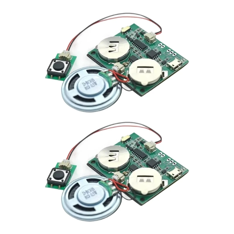 U55B DIY Programmable Audios Recording Circuit Board 4MB Capacity USB Rechargeable
U55B DIY Programmable Audios Recording Circuit Board 4MB Capacity USB Rechargeable