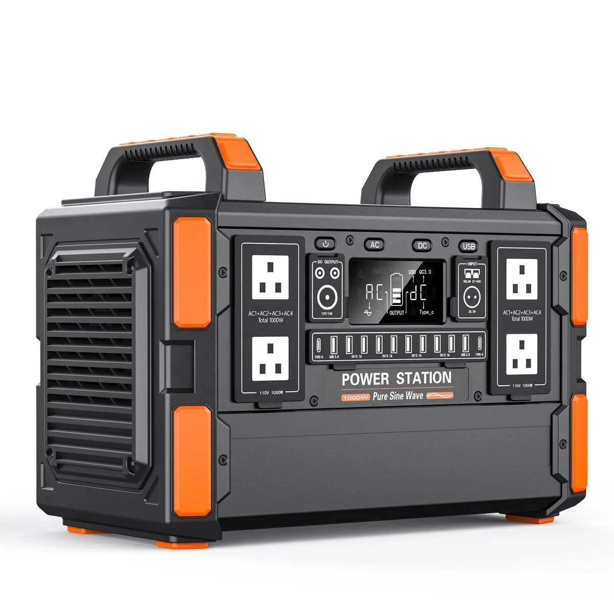 220V Outdoor Mobile Power Supply Portable UPS Energy Storage Power Supply 1000W Lithium Solar Portable Power Station
220V Outdoor Mobile Power Supply Portable UPS Energy Storage Power Supply 1000W Lithium Solar Portable Power Station
