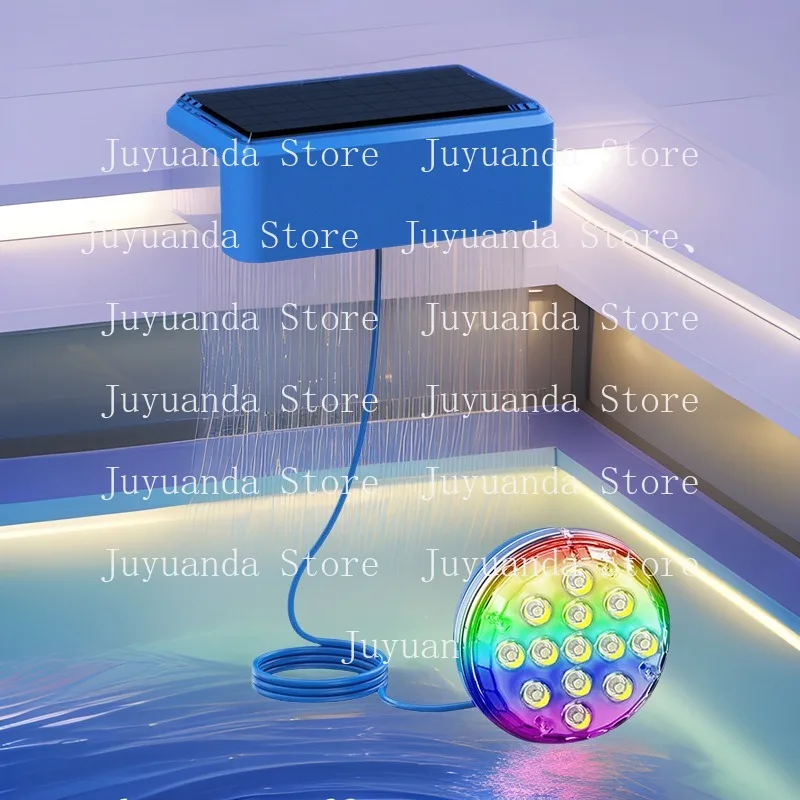 Solar Swimming Pool Light Led Underwater Round Colorful Waterproof Ip68 Cross-border New Underwater Light
Solar Swimming Pool Light Led Underwater Round Colorful Waterproof Ip68 Cross-border New Underwater Light