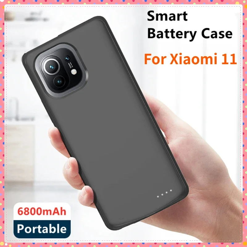 For Xiaomi 11 pro 11 Ultra Battery Cases 6800mAh Portable Charger Power Bank Cover 5V 2.0A Power Case
For Xiaomi 11 pro 11 Ultra Battery Cases 6800mAh Portable Charger Power Bank Cover 5V 2.0A Power Case