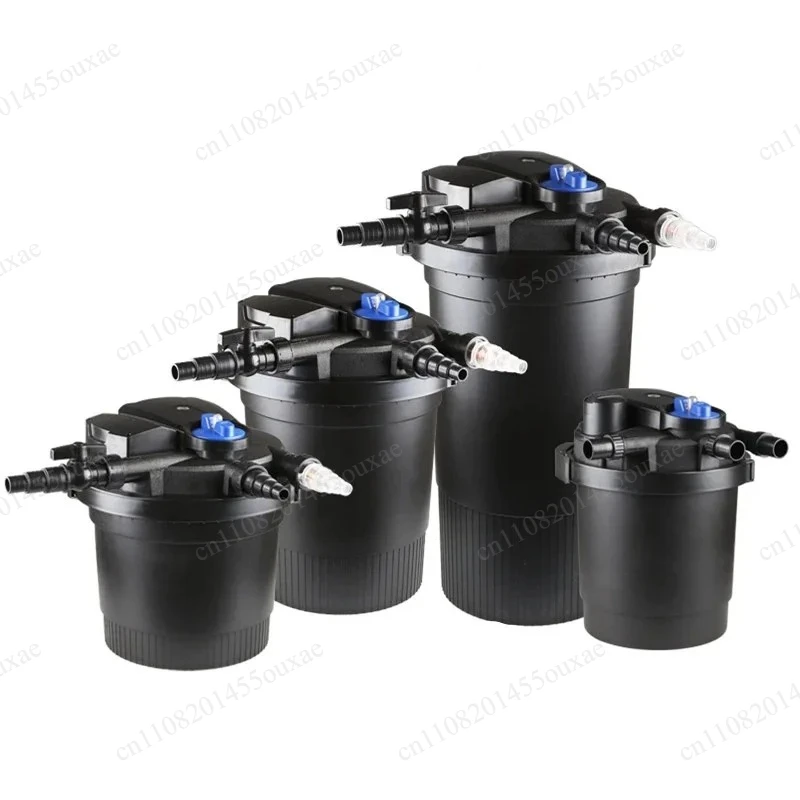 UV Germicidal External Fish Farming Filter Bucket Small Pond Filtration System
UV Germicidal External Fish Farming Filter Bucket Small Pond Filtration System