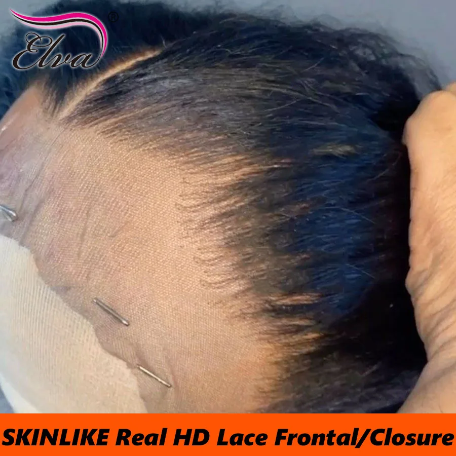 Elva Hair Real HD Lace Frontal Only Full 13x6 13x4 Invisible Melt Skins Lace 5x5 9x6HD Lace Closures Human Hair Body Wave & Straight
Elva Hair Real HD Lace Frontal Only Full 13x6 13x4 Invisible Melt Skins Lace 5x5 9x6HD Lace Closures Human Hair Body Wave & Straight